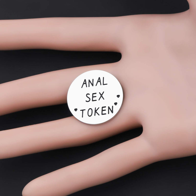 [Australia] - ENSIANTH Funny Gift for Husband Boyfriend Naughty Gift for Him Valentines Day Token Sex Game Gift ANGEL SEX TOKEN 