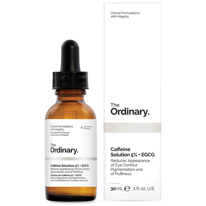[Australia] - The Ordinary Caffeine Solution 5% + EGCG (30ml): Reduces Appearance of Eye Contour Pigmentation and Puffiness 
