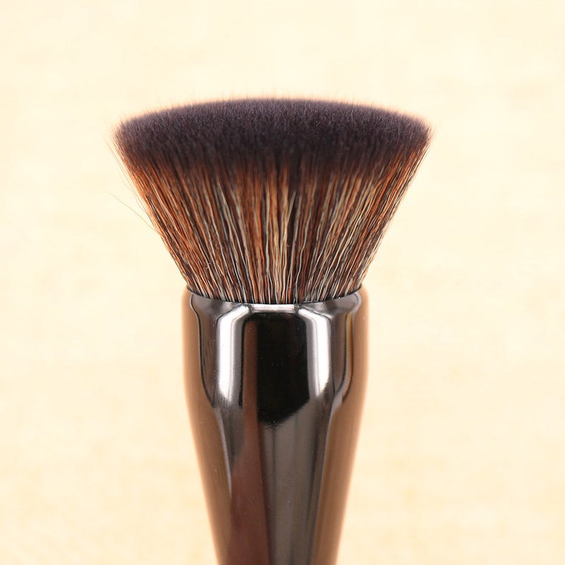 [Australia] - Vela.Yue Flat top Kabuki Makeup Brush for Powder Foundation Liquid Cream Blending Buffing Contouring Make up 