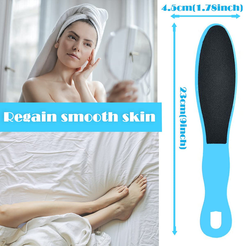 [Australia] - 7 Pack Foot File, Double-Sided Pedicure Foot File Hard Skin, Effectively Feet Hard Skin Remover and Calluses, Reusable, Make Foot Extra Smooth 7 Pack 