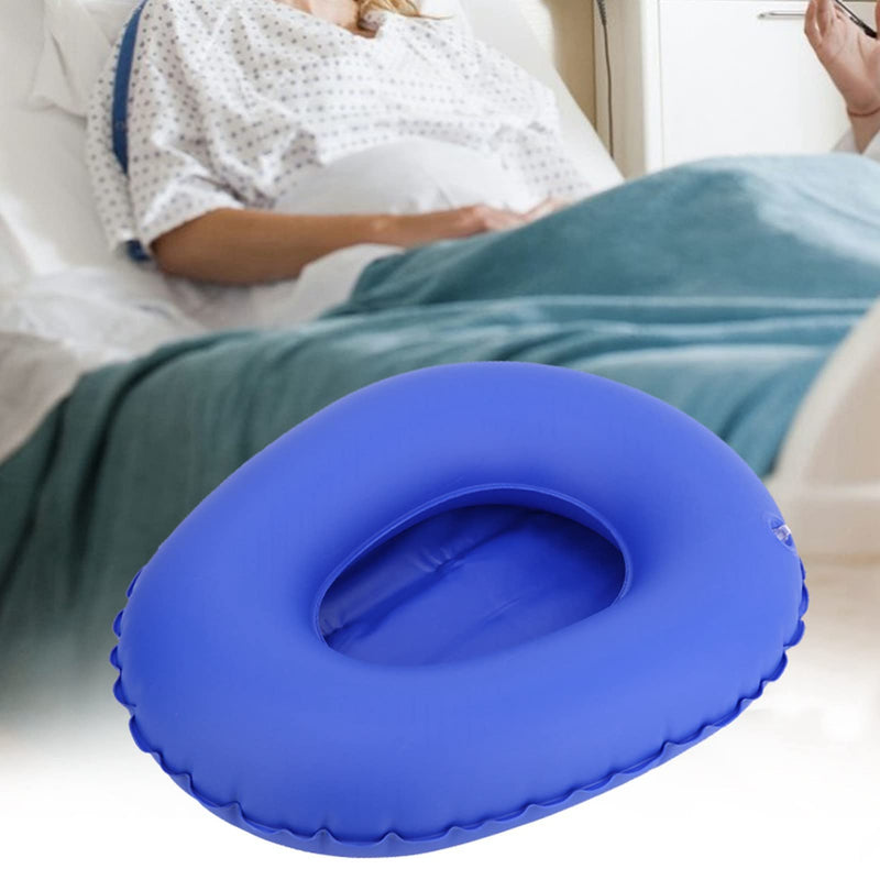 [Australia] - Raguso Good Air Permeability Bed Pan Resistant to Tortuosity Patient Care Bedpan PU material for Patients for Fractured for Elderly Bedridden 