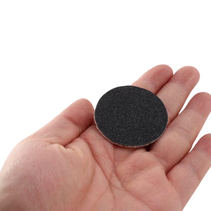 [Australia] - Falygda 60pcs Replacement Sandpaper Discs Pad (Regular Coarse 100 Grit) for Electric Foot File Callus Remover Pedicure Tool, Black 