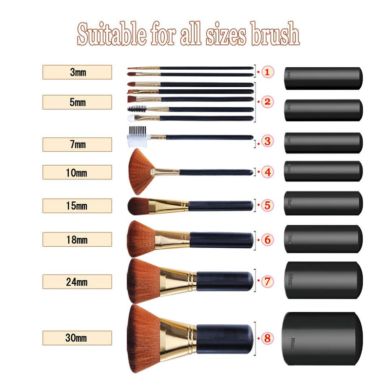 [Australia] - makeup brush cleaner dryer machine is Time saving and easy to use cleaning and drying within one minute The electric cosmetic brush has 8 Rubber tube sleeves 