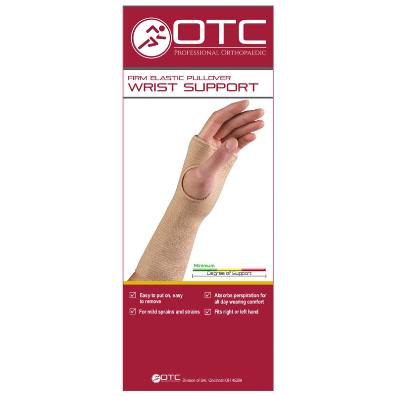 [Australia] - OTC Wrist Support, Pullover Gauntlet, Knit Elastic, Small 