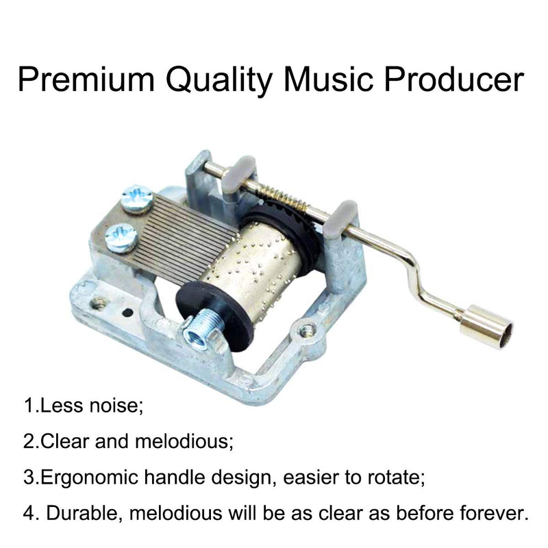 [Australia] - ukebobo Wooden Music Box- You are My Sunshine Music Box, from Son to Dad, Unique Music Box for Dad - 1 Set 