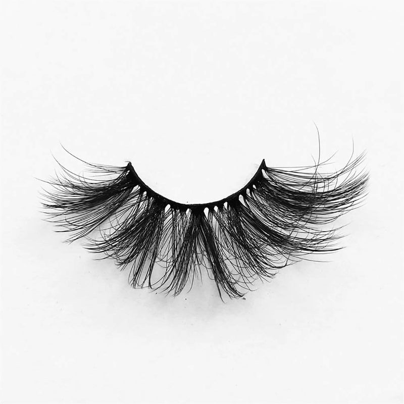 [Australia] - Rykimte 25mm Lashes Faux Mink Strip Eyelashes Handmade Luxurious Volume Fluffy Natural 8D 7 Pairs False Eyelashes 7Pairs C 