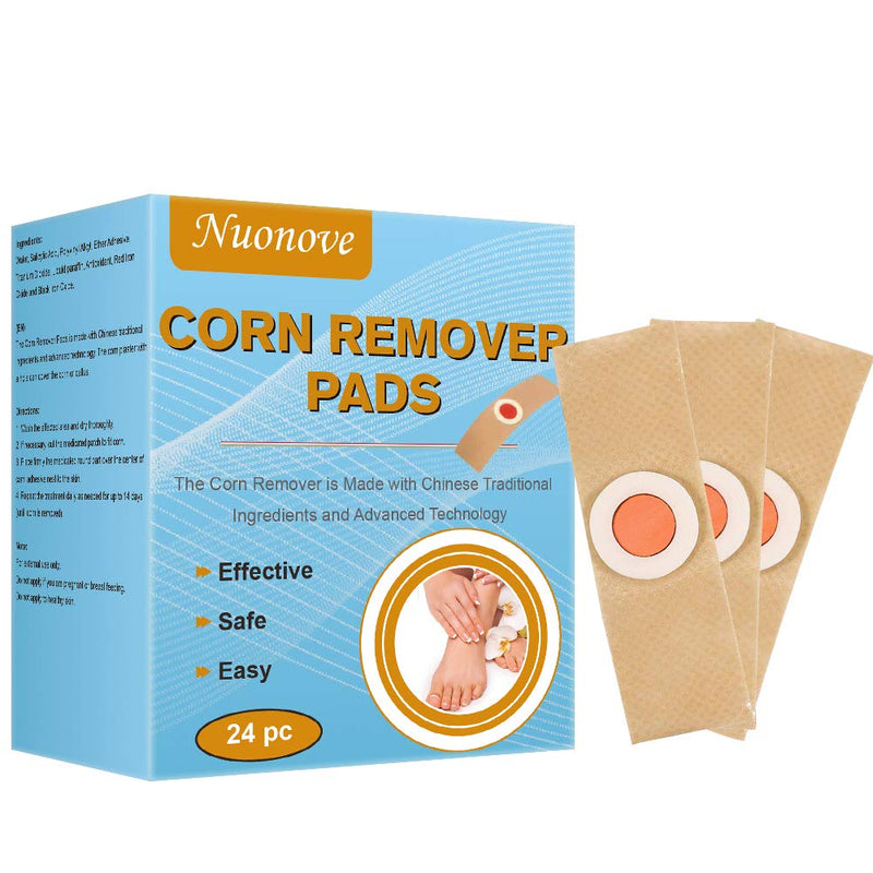 [Australia] - Corn Remover Feet Corn Pad Corn Remover Foot Corn Remover Toe Corn and Callus Removal, High Efficacy Corn Treatment Pads For Foot, 24 Pads 