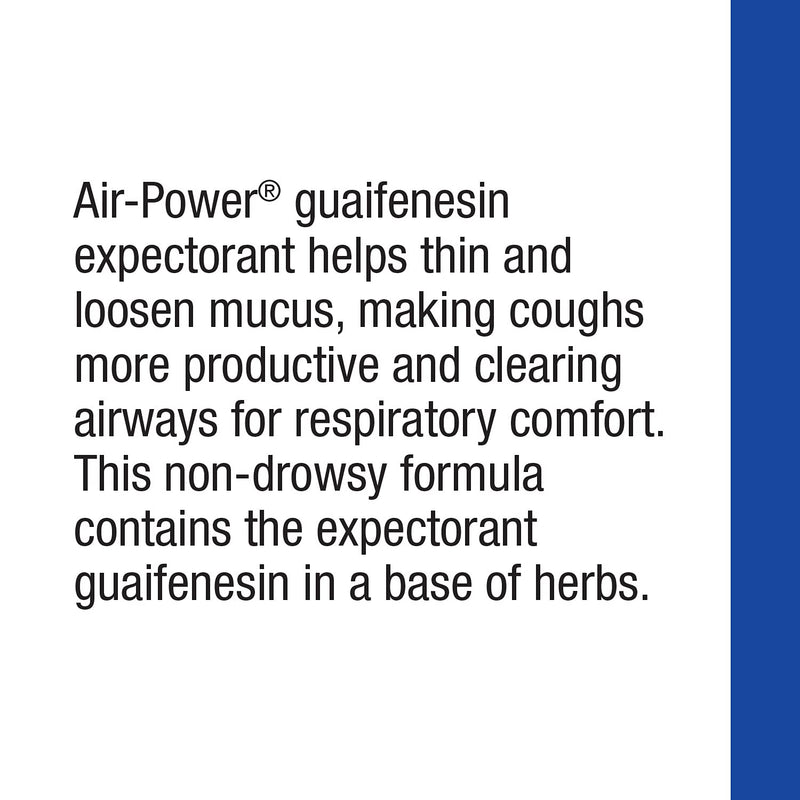 [Australia] - Enzymatic Therapy Air-Power Guaifenesin Expectorant Non-Drowsy 100 Count 