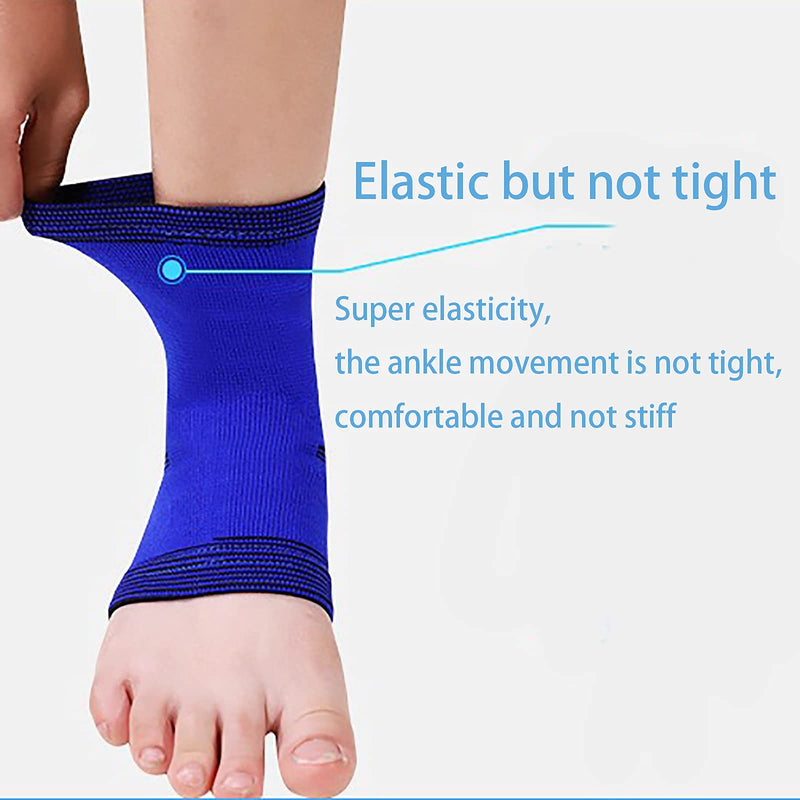 [Australia] - 1 Pair Kids Compression Sleeves Foot Arch Support,Kids Children Ankle Brace,Plantar Fasciitis Sock for sprained ankle or sports (Pink) Pink 