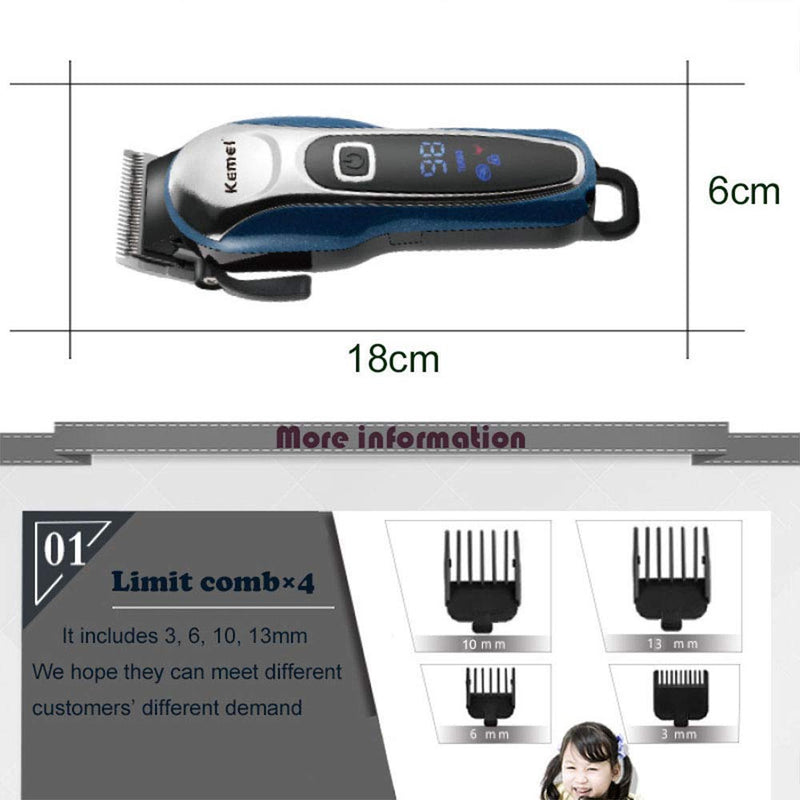 [Australia] - Hair Clippers for Men Professional Set Cordless Mens Clipper Cordless Hair Clippers, Razor Electric Professional Shaver Beard Trimmer 