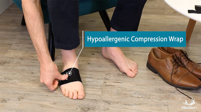 [Australia] - BIOSKIN Hammer Toe Straightener for Metatarsalgia, Claw Toe, or Mallet Toe - Osteotomy Strap and Compression Foot Wrap 