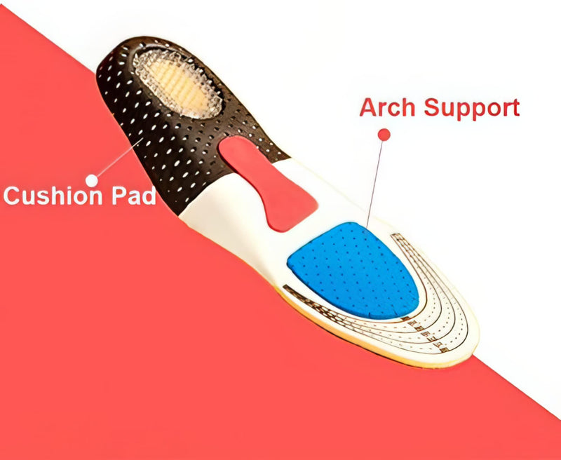 [Australia] - Plantar Fasciitis Supports Orthotic Insole Fachilles Tendonitis Heel Support For Shoes , Multicoloured, 6 to 9 UK (39-43 Europe) 6 to 9 UK (39-43 Europe) 