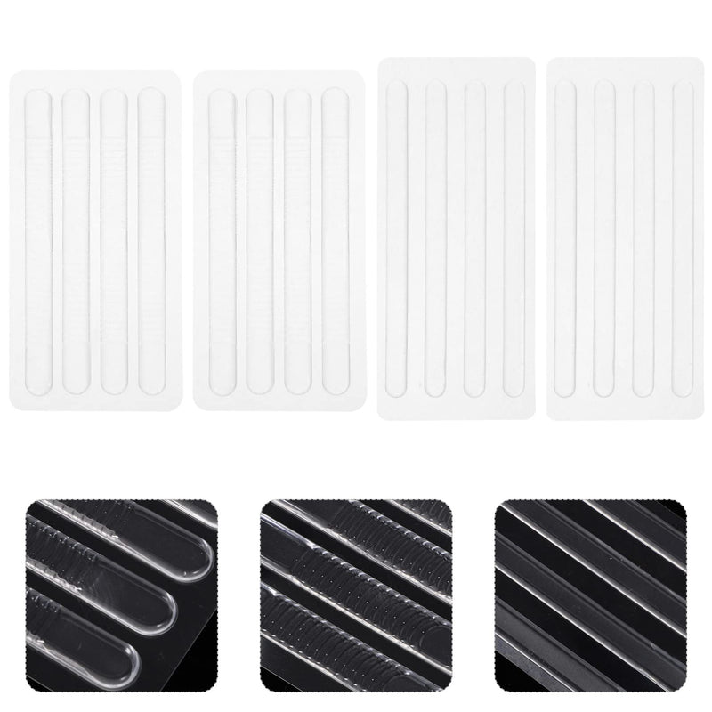 [Australia] - Exceart Shoe Strap Grip, Sling Shoe Grip for Sandals Sling Backs, 16pcs Invisible Shoe Inserts, Adhesive Mini Grips, Pinch Protection 