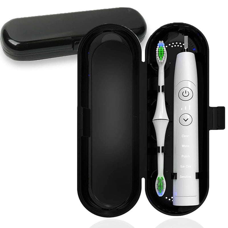 [Australia] - LeFeirr Electric Toothbrush Travel Case for Oral-B Electric Toothbrush, Electric Toothbrush Case Container,Black Black 