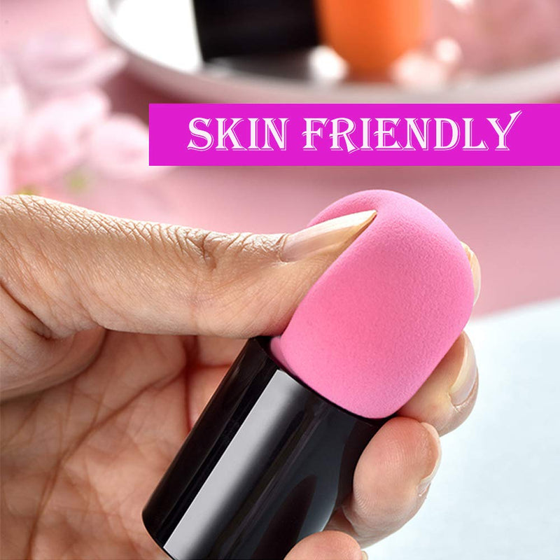 [Australia] - BESTLA 3pcs Mushroom Makeup Sponge Cosmetic Blender Puff Latex Free Facial Sponge 