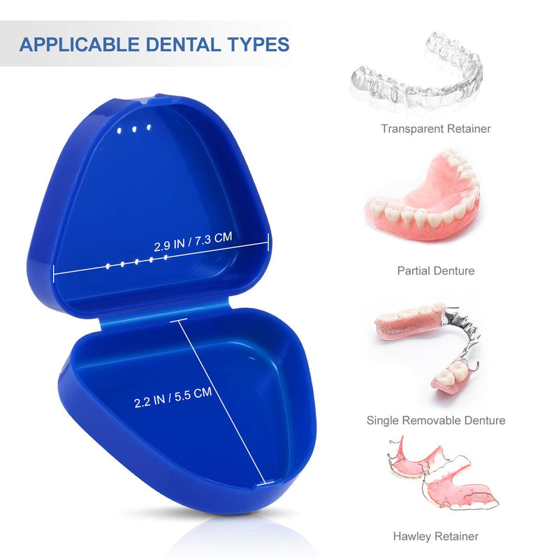 [Australia] - Retainer case Denture Retainer box Orthodontic cases Retainer storage Orthodontic box Invalign case Invisible line box 