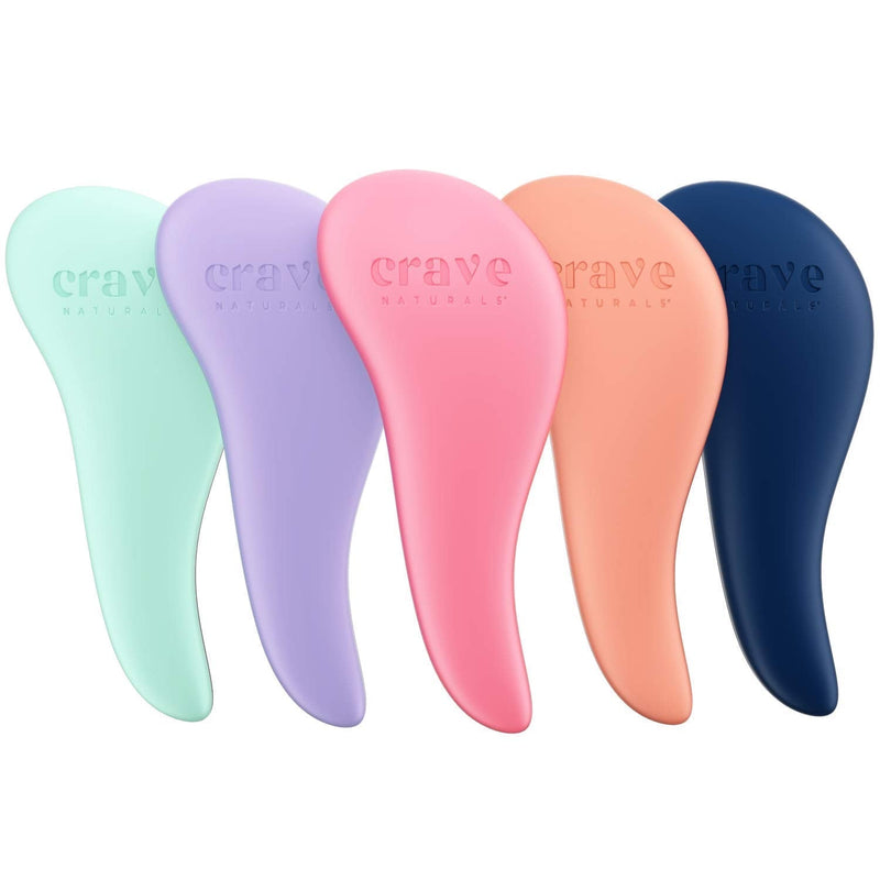 [Australia] - Detangling Brush - Glide Thru Detangler Hair Comb or Brush - No More Tangle - Adults & Kids - Pink 