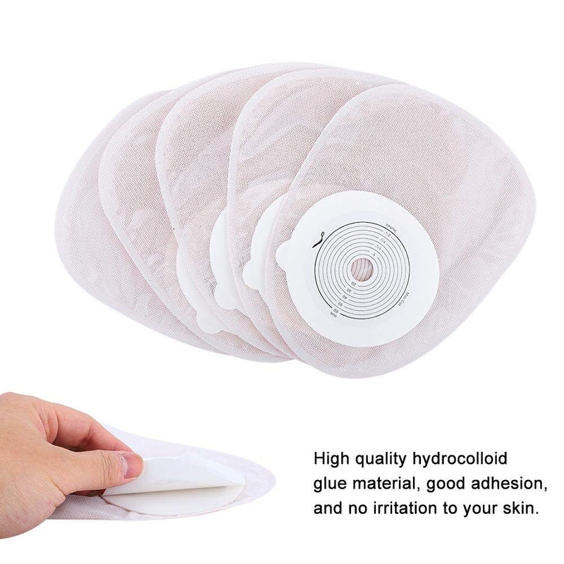 [Australia] - 10pcs/Pack Ostomy Bag, System Medicals Drainable Colostomy Bag, Skin-friendly Hydrocolloid Film Cut Size Brace Ostomy Supplies for Body Stoma Car 