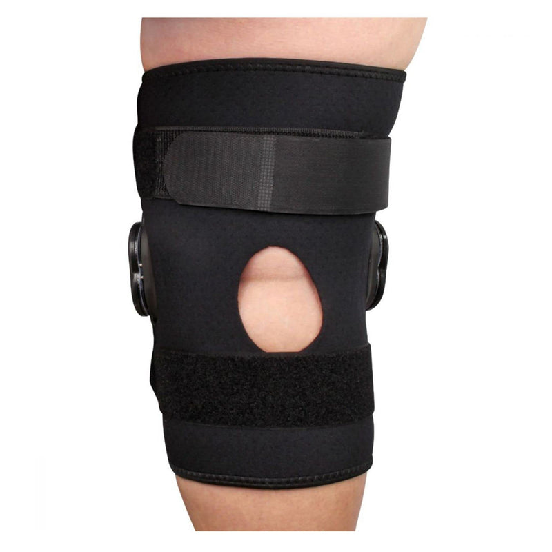 [Australia] - Plus Size Obesity External Deluxe Hinged Knee Brace for Knee Pain with Compression Knee Wrap for Overweight Men & Women Relief from Joint Pain from Meniscus Tears, Arthritis Pain by Brace Direct 2X-Large (Pack of 1) 