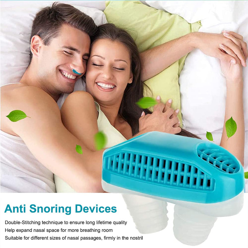 [Australia] - Anti Snoring Device, Anti Snoring Nose Clip Stop Snoring Device Air Purifier, Stop Snoring Best Solution for Ease Breathing Comfortable Sleeping for Men and Women 