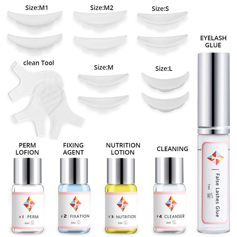 [Australia] - Lash Lift For Perming, Curling and Lifting Eyelashes | Semi Permanent Salon Grade Supplies For Beauty Treatments | Includes Eye Shields, Pads and Accessories 