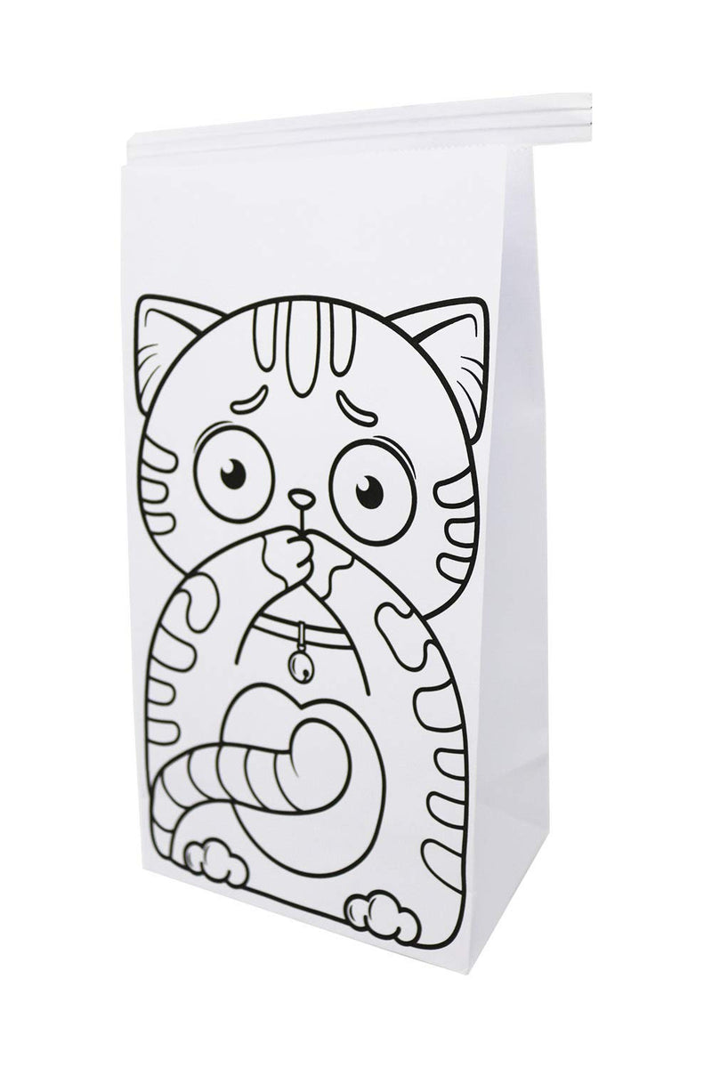 [Australia] - BIG FUDGE Sick Bags for Car Travel - 50pcs of 24 x 15 cm Vomit or Throw Up Bags - Disposable Motion Sickness Bag for Kids & Adults Emesis 
