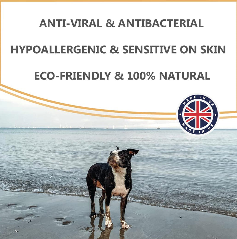 [Australia] - Pets Purest Cat & Dog Itchy Skin Relief Spray - 100% Natural Anti Itch, Scratch, Skin Irritation, Sore, Insect Bite & Allergy Treatment for Dogs & Cats - 250ml 