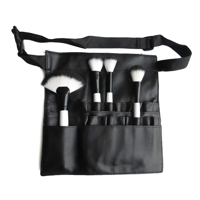 [Australia] - 22 Pockets Professional Cosmetic Makeup Brush Bag with Artist Belt Strap 