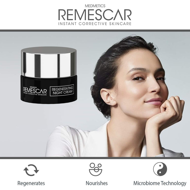 [Australia] - Remescar Regenerating Night Cream - Nourishes Skin for a Luminous and Fresh Appearance - Improves Skin Regeneration while Sleeping - Microbiome Technology to Restore Skin Balance 
