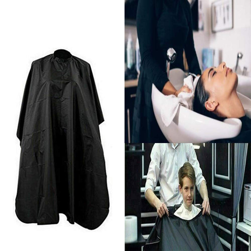 [Australia] - OBTANIM Hair Salon Capes with Snap Closure Waterproof Hairdressing Styling Hair Cutting Coloring Gown Professional Nylon Cape for Barber Hairdressers (2 PACK) 2 PACK 