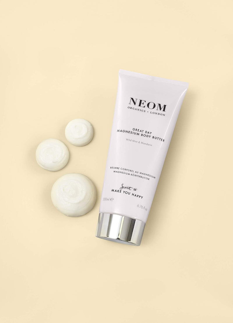 [Australia] - NEOM ‚Äì Great Day Magnesium Body Butter (200ml) - Nourish and Soften, Zesty Fragrance 