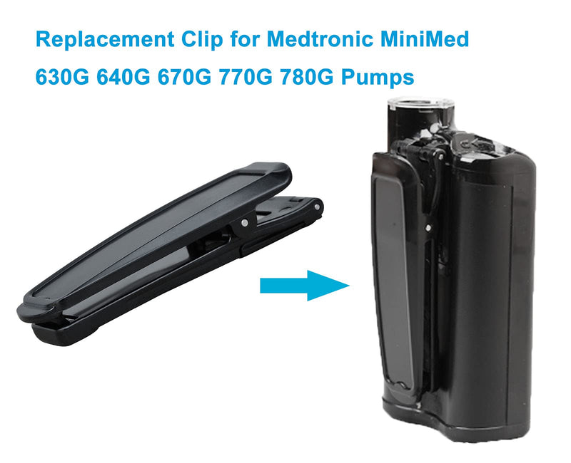 [Australia] - Belt Clip for Medtronic MiniMed 770G 630G 640G 670G 780G Pumps 2-Pack 