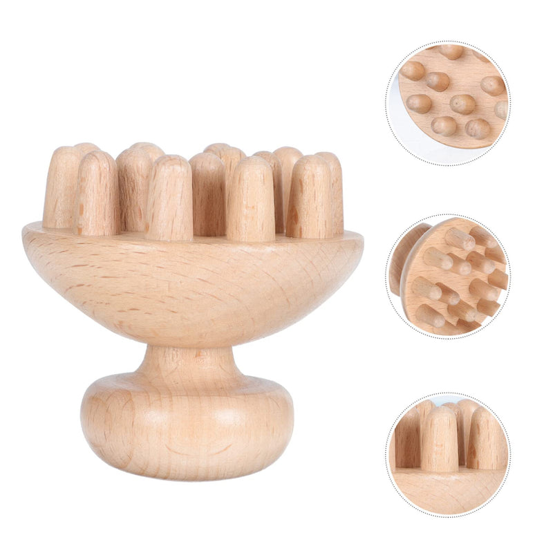 [Australia] - FOMIYES Wood Therapy Mushroom Wood Massager Mushroom Wood Therapy Tool Maderoterapia Mushroom Full Body Wood Massager Gua Sha Tools for Women Men Relief 