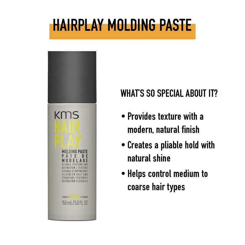 [Australia] - KMS Hairplay Molding Paste 150 ml (Pack of 1) 