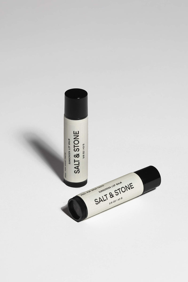 [Australia] - Salt & Stone SPF 30 Mineral Broad Spectrum Organic Lip Balm - Natural Moisturizer Heals chapped & dry lips - Reef Safe UVB & UBA protects - Water resistant (4.3g), SS005 