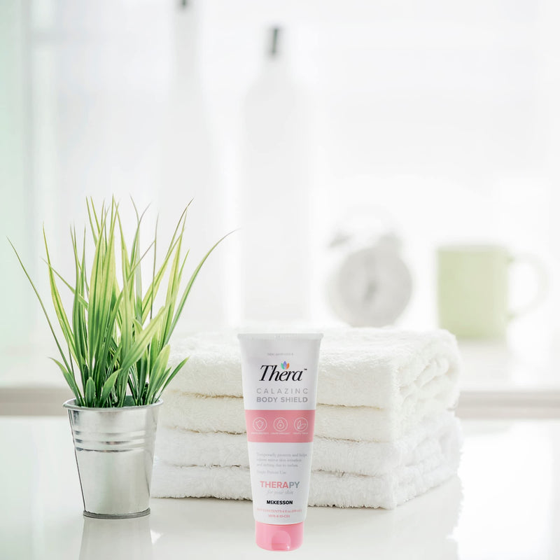 [Australia] - Thera Calazinc Body Shield Skin Cream - Helps Relieve Dry Skin, Chafing, Itching, Irritation - Lavender-Scented, 4 oz Tube, 1 Count 
