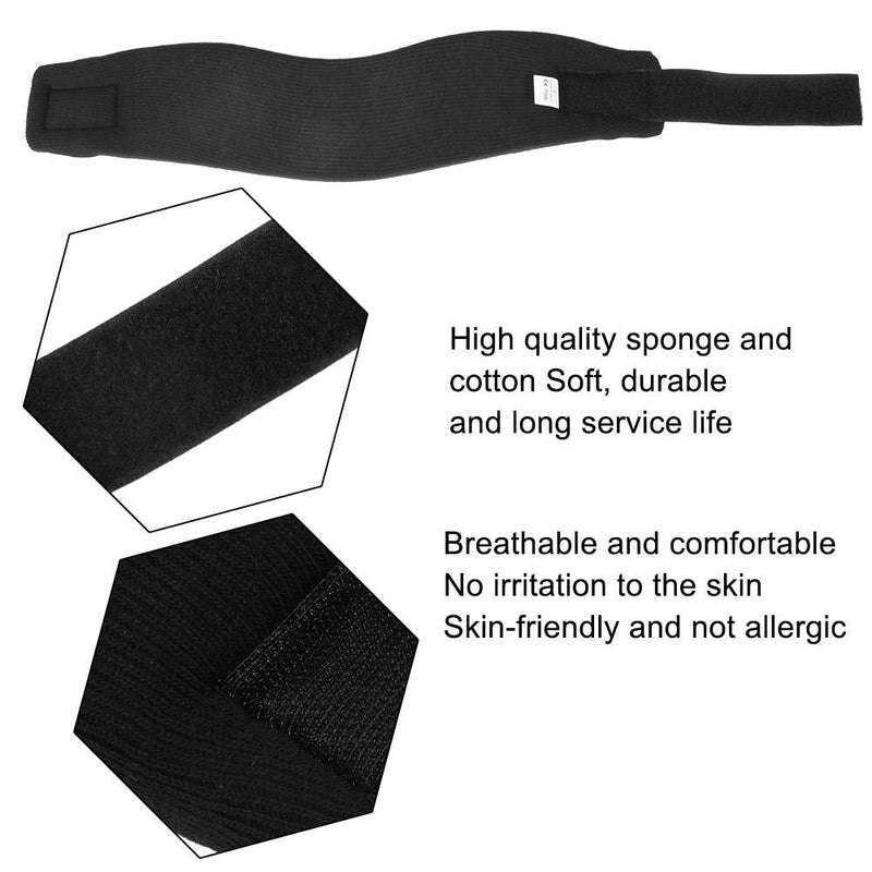 [Australia] - Neck Brace, Soft Sponge Neck Brace Protection Cervical Collar Support Pain Relief Traction Stretcher for Outdoor Fitness(S) S 