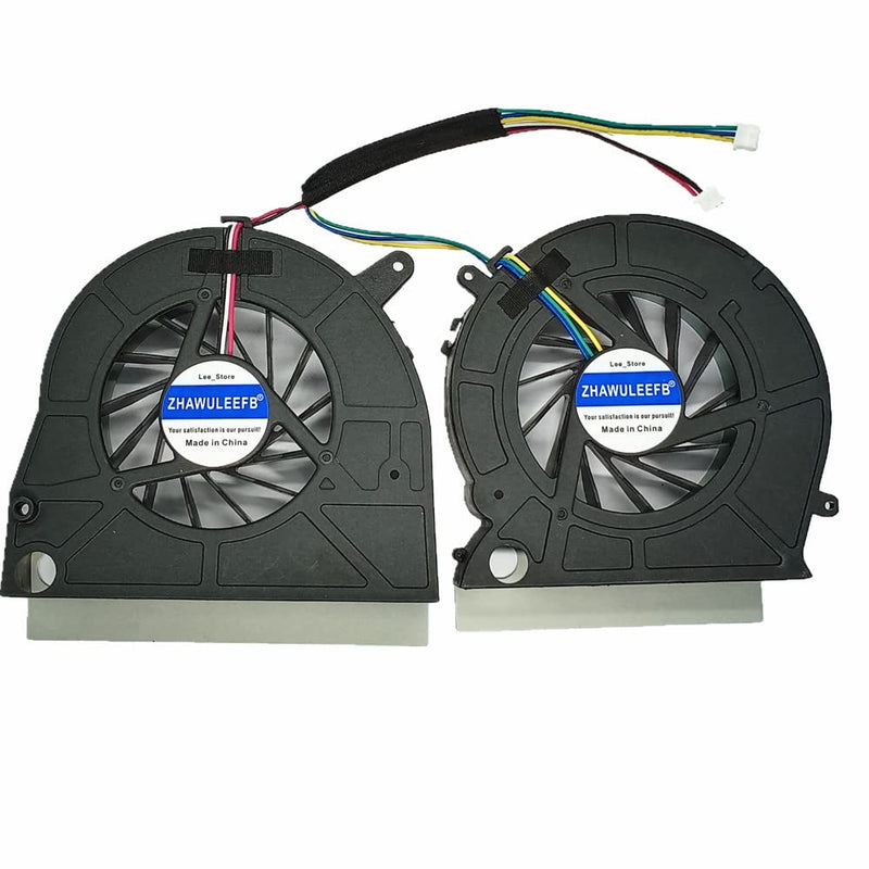 [Australia] - ZHAWULEEFB Replacement New Laptop GPU+GPU Cooling Fan for Lenovo B500 B505 B510 B50R1 BSB0712HD-9H48 BSB0712HD-9H49 DC12V 0.33A All-in-one Cooling Fan 