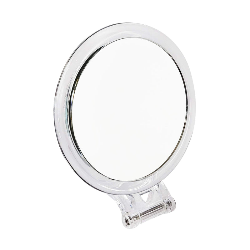 [Australia] - Rucci Normal View Acrylic Round Foldable Stand Mirror, 10X 