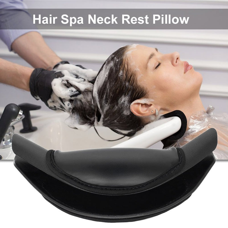 [Australia] - Anself Hair Spa Neck Rest Pillow Salon Shampoo Bowl Gripper Soft Silicone + Sponge Neck Rest Cushion 