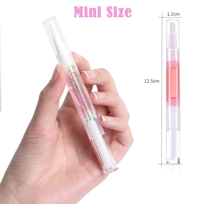 [Australia] - Nail & Cuticle Oil Pen for Nail Care, 2PCS Nail Nutrition Pen, Nail Oil Pen Nail Revitalize Oil Pen Jojoba Seed Oil Hand & Nail Treatment Pedicure 