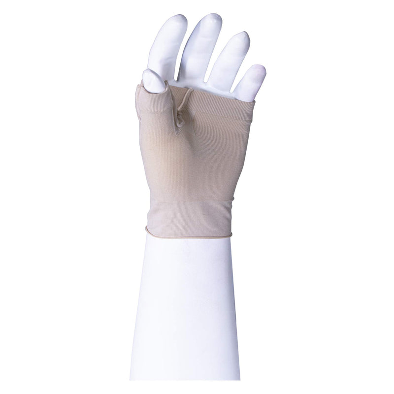 [Australia] - Truform Lymphedema Compression Gauntlet, 15-20 mmHg Post Mastectomy Support, Beige, Medium 