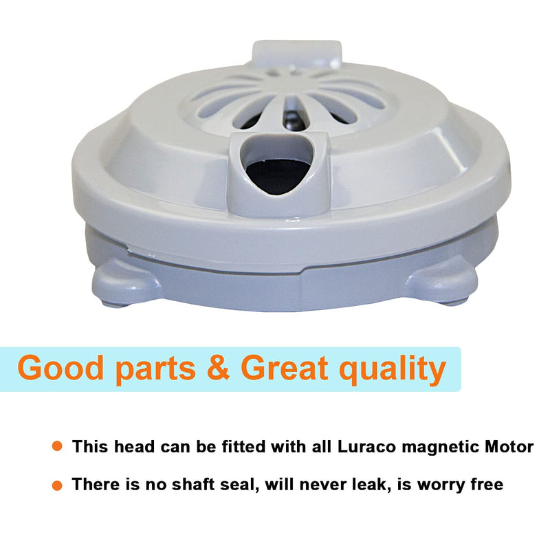 [Australia] - Pipe-Less Magnetic Jet Head Motor BF-004 for LURACO Pedicure Spa Tubs Wet End Use with Pedicure Liners (Includes Propeller and Cap) 