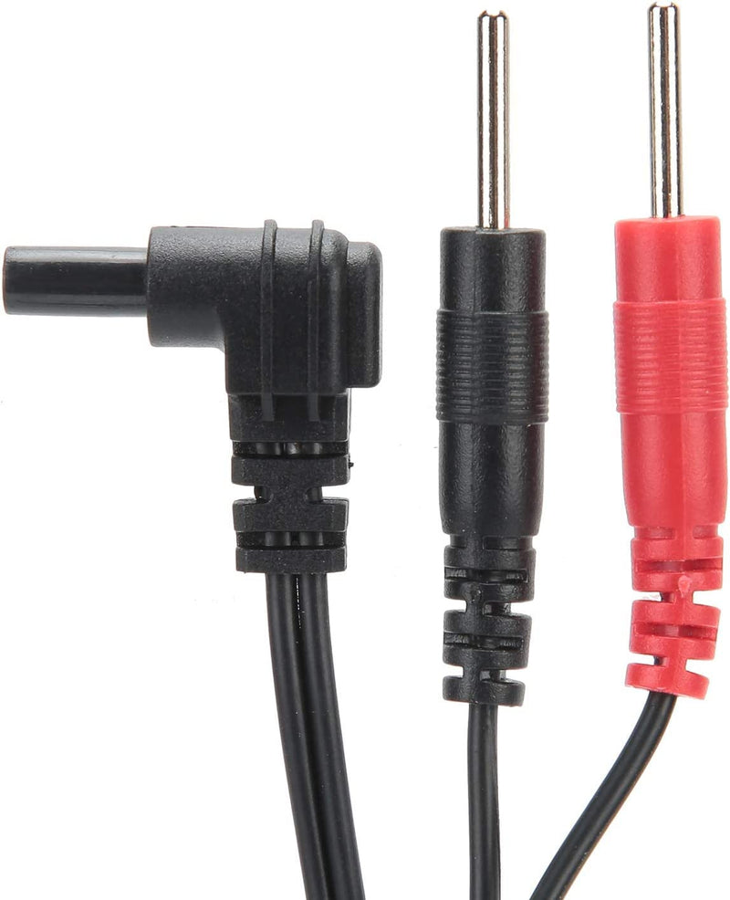 [Australia] - VYTALINE 2Pcs/Pack Replacement Electrode Lead Wires Connect Cables Pin 2mm for TENS Electronic Therapy Machines and EMS Units – Standard Female Plug (2) 2 