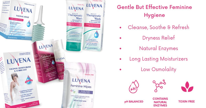 [Australia] - Luvena Lubricant - Enhanced Personal Lubricant for Women - Relieves Feminine Dryness Symptoms - Intimate Skin Care & Menopause Support - Water Based, Paraben & Glycerin Free (2 Pack) 