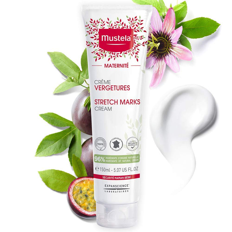 [Australia] - Mustela Maternity Stretch Marks Cream for Pregnancy - with Natural Avocado, Maracuja & Shea Butter - Lightly Fragranced 5.07 Fl Oz (Pack of 1) 