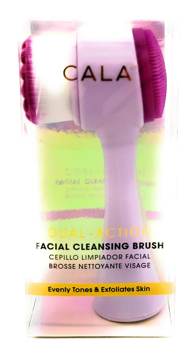 [Australia] - Cala Dual-action purple facial cleansing brush 