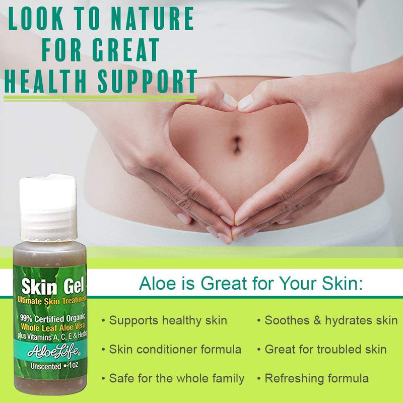 [Australia] - Aloe Life Skin Gel and Herbs, 1 Ounce 