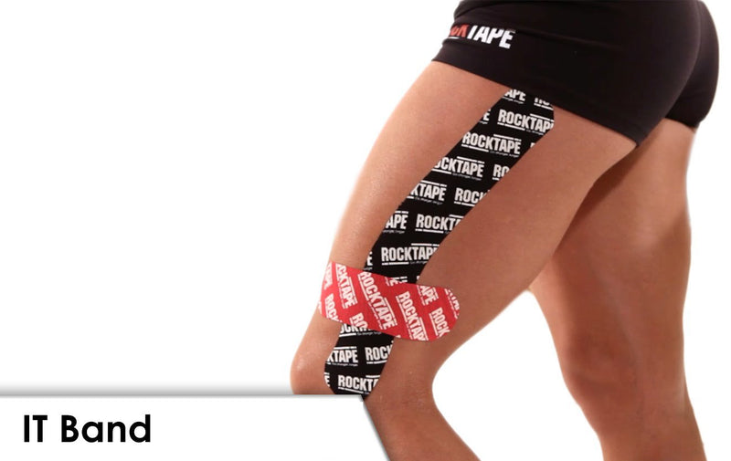 [Australia] - RockTape Original 2-Inch Water-Resistant Kinesiology Tape 20 Pre-Cut Strips Beige 