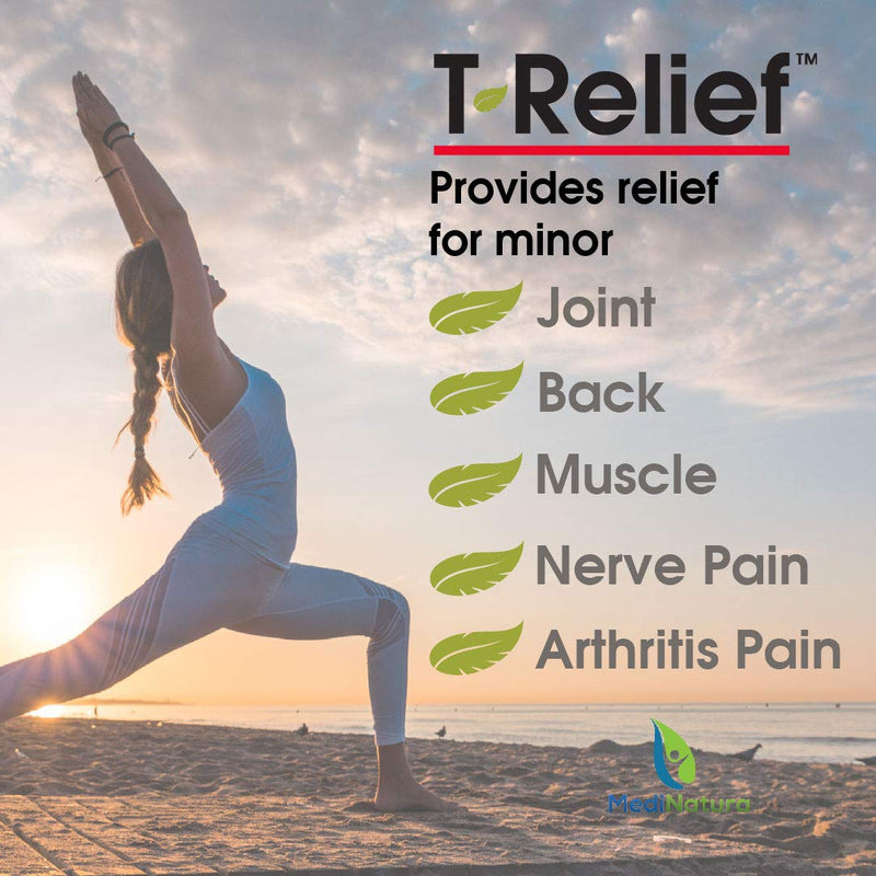 [Australia] - T-Relief Extra Strength Pain Relief Arnica +12 Fast-Acting Natural Relieving Actives Help Reduce Back Pain, Joint Soreness, Muscle Aches & Stiffness, Gluten-Free - 100 Tablets 100 Count (Pack of 1) 